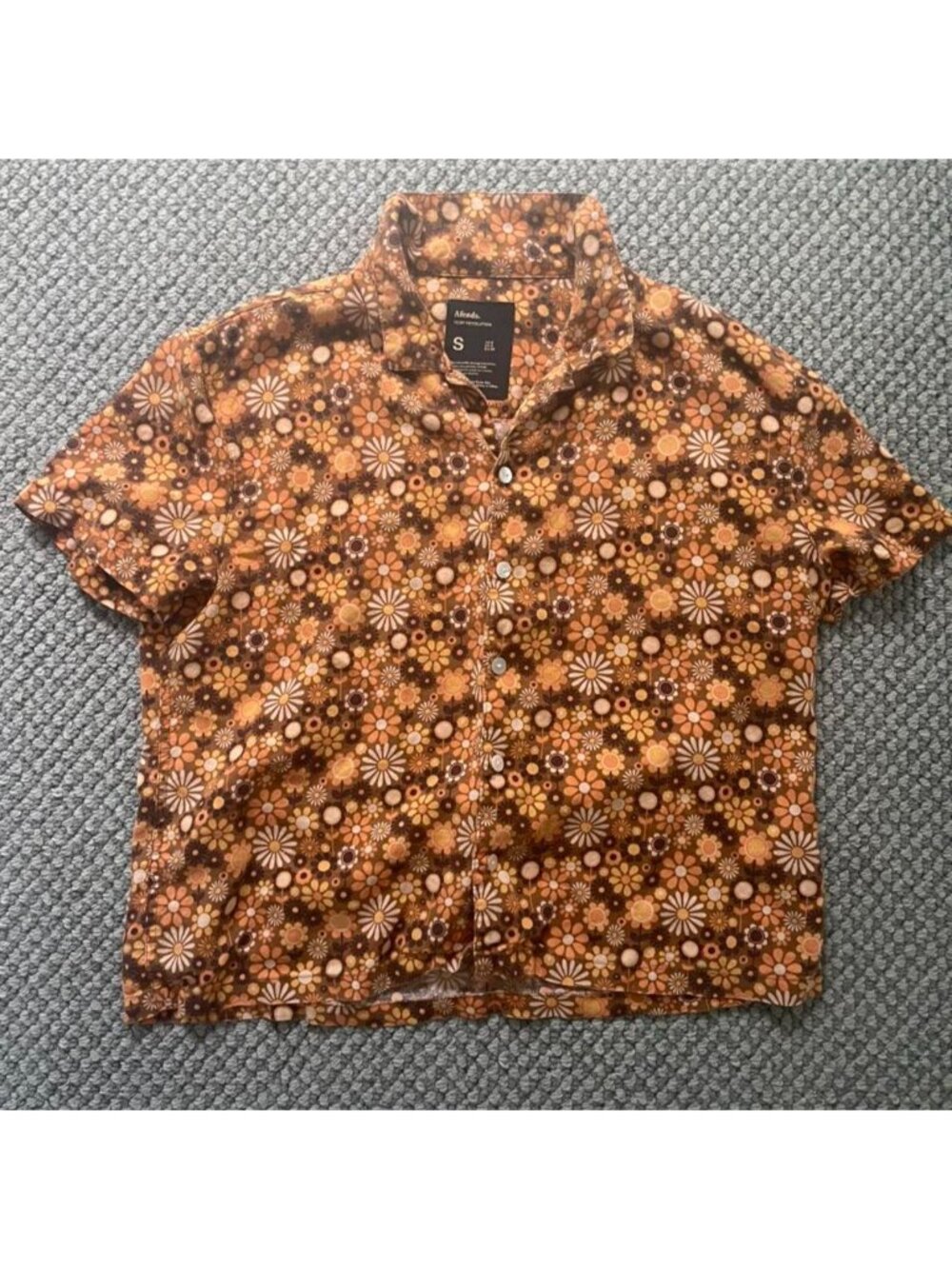 Afends Button Up Top